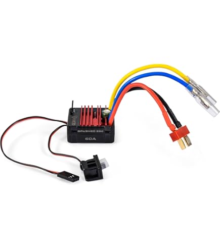 Amazon.com: HOBBYWING QUICRUN WP 1080 G2 Brushed 2-3s ESC : Toys